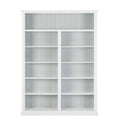 Armand Hamptons Timber Large Bookcase White 210x150cm