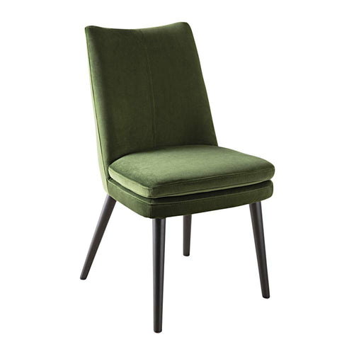 Chaise de salle à manger Aura Velvet Vert Olive