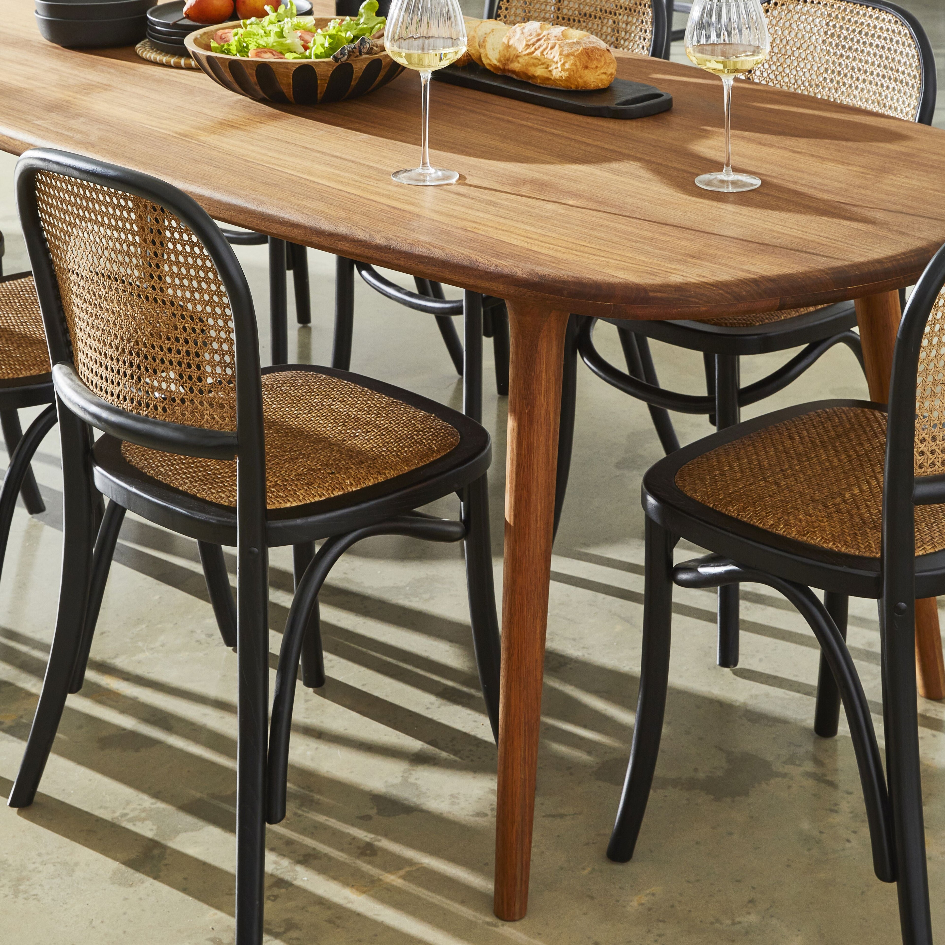 Bastion Dining Chair Black