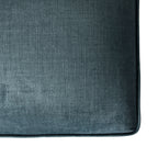 Pouf en velours Lisette Aura émeraude