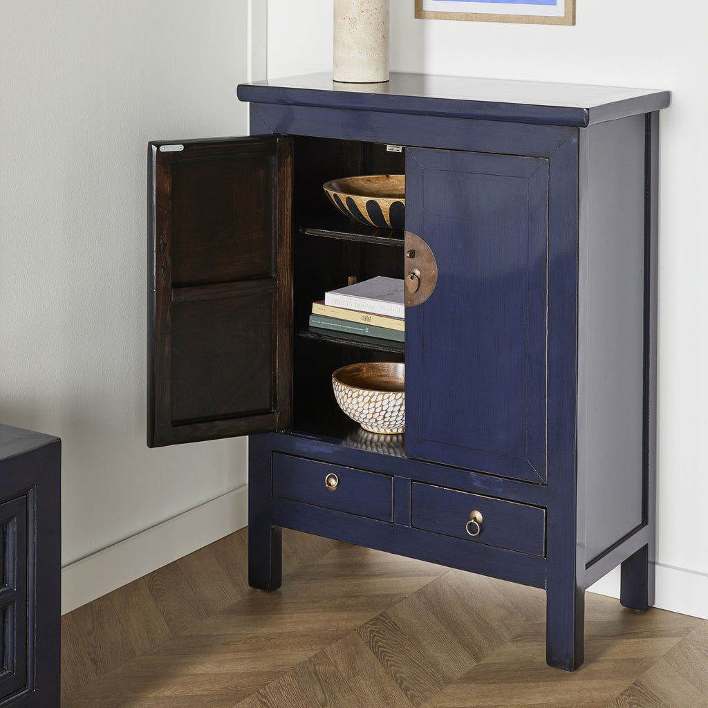 Sansha 2 Door & 2 Drawer Sideboard Ink blue