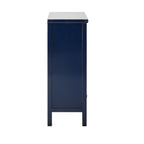 Buffet 2 portes et 2 tiroirs Sansha bleu encre