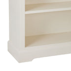 Grande Bibliothèque Ouverte en Bois Blanc Clover 203x127cm