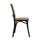 Chaise de salle à manger Bastion noire
