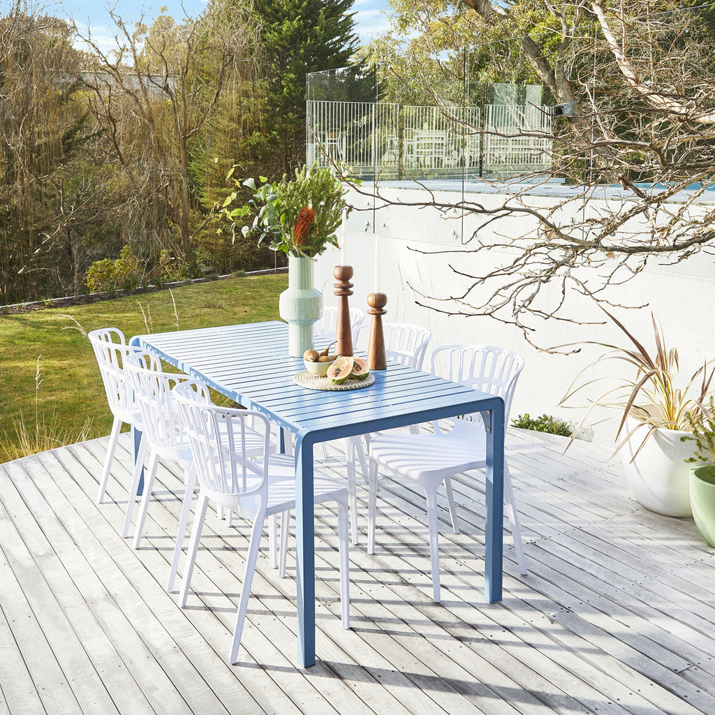 Romy Coastal Upholstered Dining Chair Crisp White