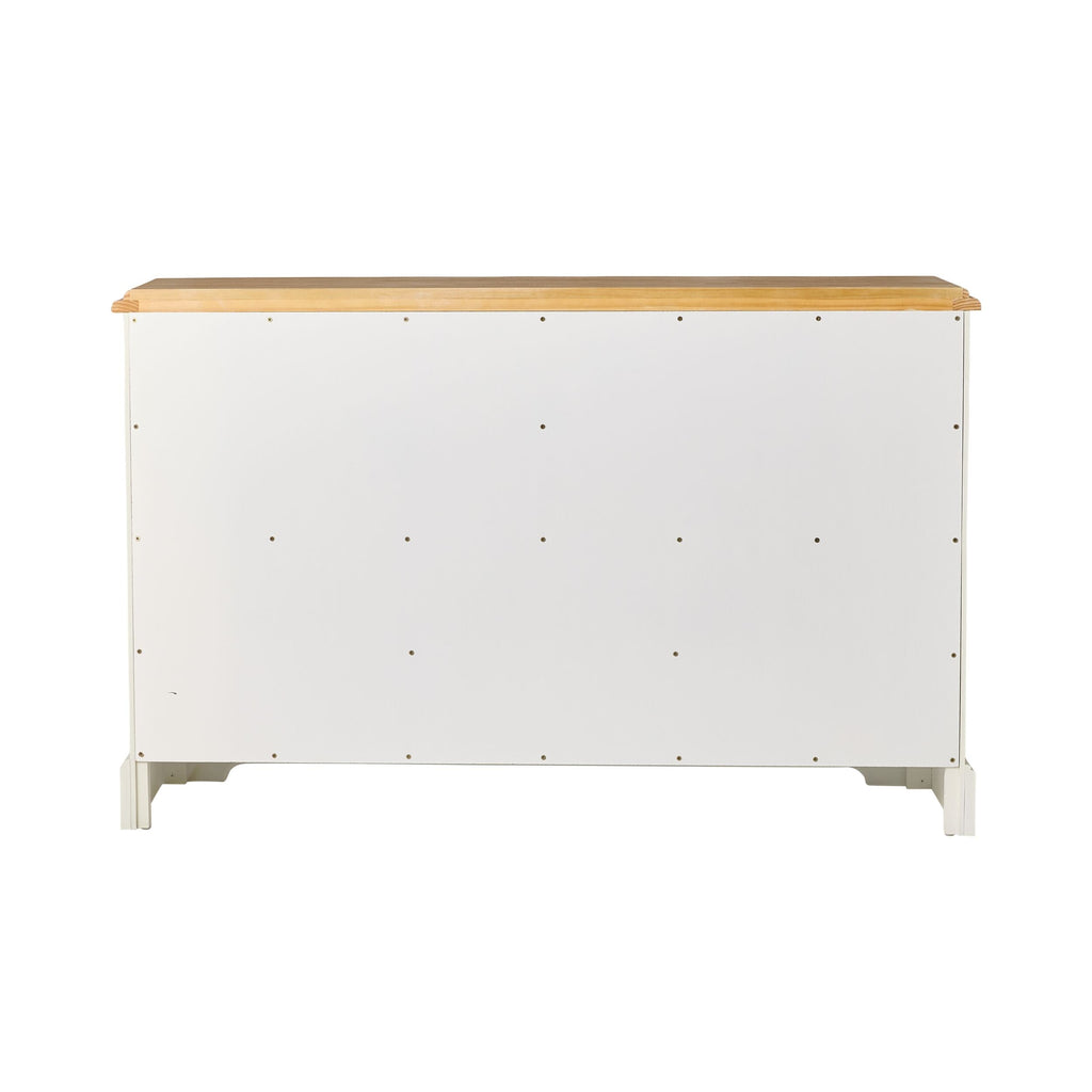 Clover Outback Solid Timber Bookcase White 93x140cm