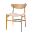 Chaise de salle à manger Henrick Naturel