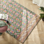 Tapis Maja Cottage en Laine Mélangée Tissé à la Main Naturel 240x150cm