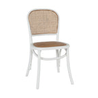Chaise de salle à manger Bastion, blanc